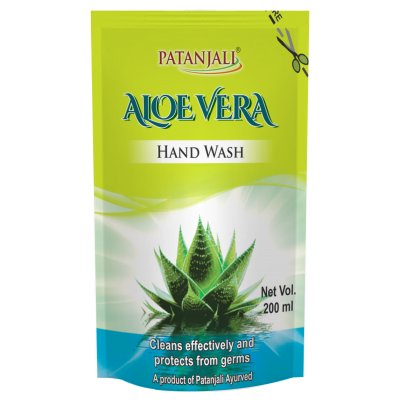 Patanjali Aloevera Hand Wash(Refill)