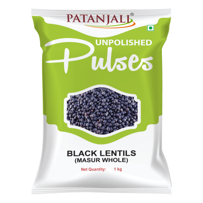 Patanjali Unpolished  Black Masur