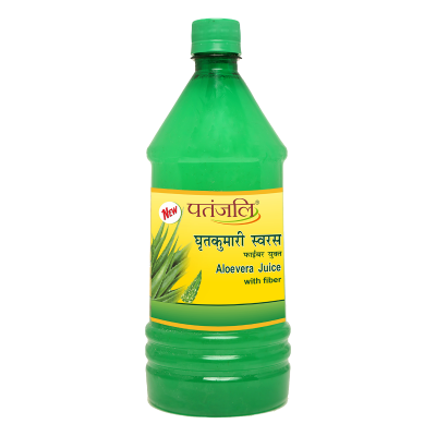 Patanjali Aloevera Juice With Fiber 